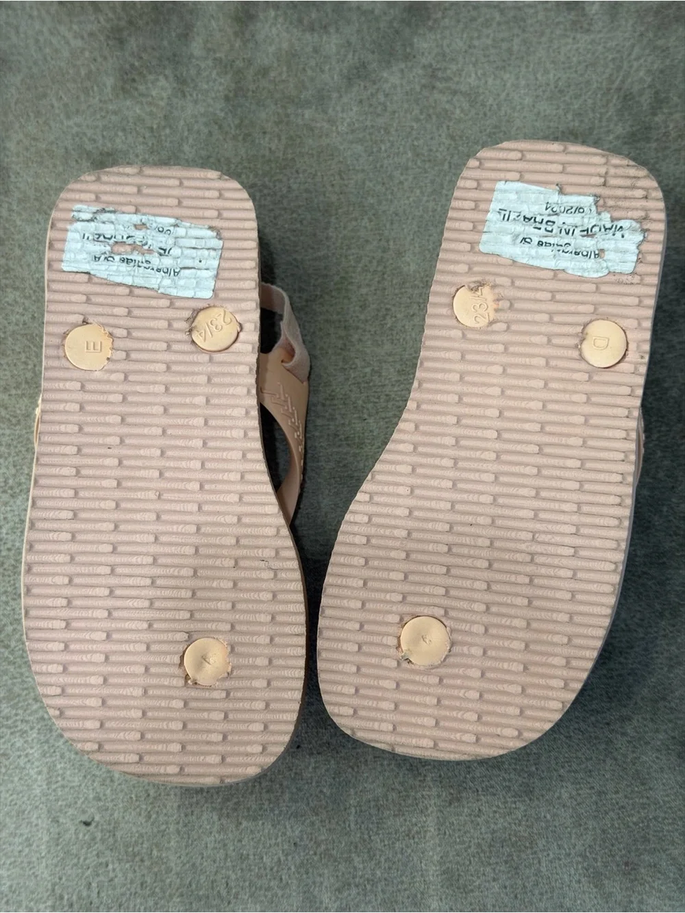 Havaianas Disney Minnie Mouse Girls Pink Flip Flops Toddler Size 9C